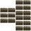 36Pièces Coffres Marron Mini Boîtes Rangement Enfants 6