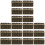 36Pièces Coffres Marron Mini Boîtes Rangement Enfants 2