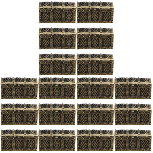 36Pièces Coffres Marron Mini Boîtes Rangement Enfants 1