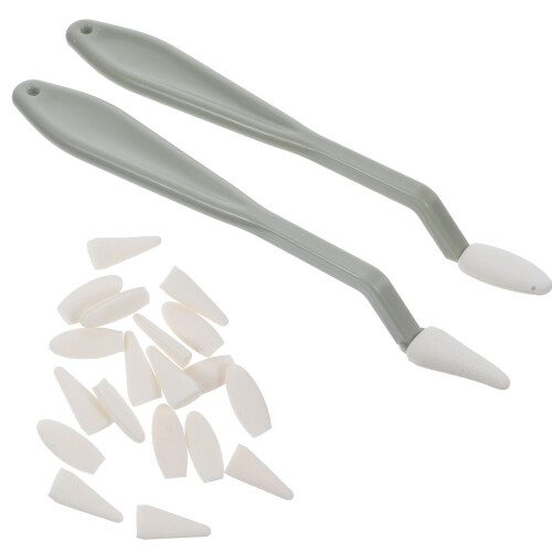 2Ensembles Kit Crayons Blending Stumps Mousse Plastique Dessin 2