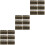 36Pièces Coffres Marron Mini Boîtes Rangement Enfants 5