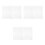 6Pièces Planche Tricotage Transparente Accessoires DIY Solides 7