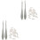 2Ensembles Kit Crayons Blending Stumps Mousse Plastique Dessin 5