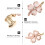 2Pièces Studs Décoratifs Rose Pour Bracelet Montre Accessoires Mode 5