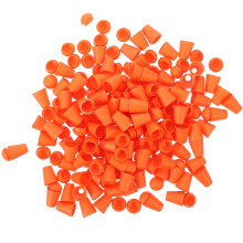 200Pièces Clips Orange Pour Lanière De Sacs, Vêtements