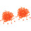 200Pièces Clips Orange Pour Lanière De Sacs, Vêtements 6