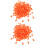 200Pièces Clips Orange Pour Lanière De Sacs, Vêtements 7
