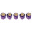 5Pièces Ruban Bordure Violet Résistant Pour Tableau Et Décoration 9