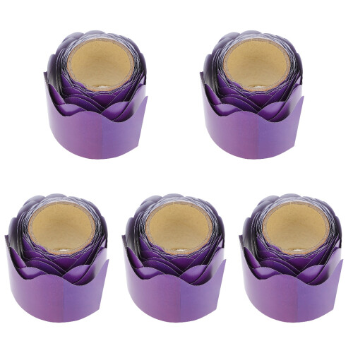 5Pièces Ruban Bordure Violet Résistant Pour Tableau Et Décoration 1