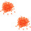 200Pièces Clips Orange Pour Lanière De Sacs, Vêtements 8