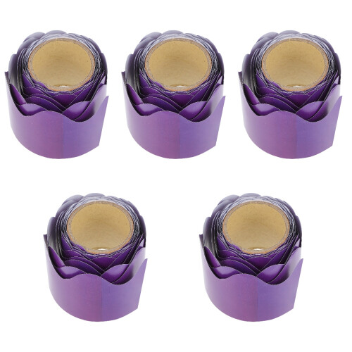 5Pièces Ruban Bordure Violet Résistant Pour Tableau Et Décoration 2