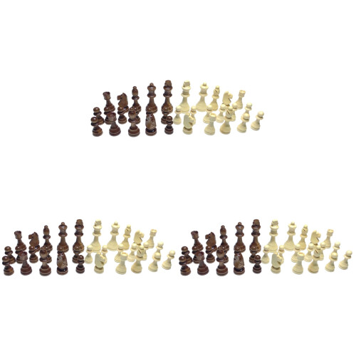 96Pièces Pièces D'échecs Durable Apprentissage Enfant 1