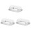 3Pièces Boîte De Rangement Beurre Transparent Usage 4