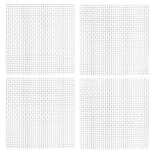 45Pièces Mousse D'aquarium Argentée Multi-Usage Robuste