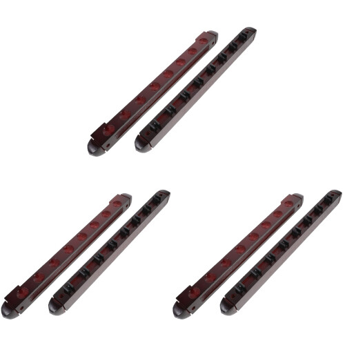 3Ensembles Support Mural En Bois Design Simple Pour Queues De Billard 2