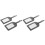 4Pièces Marqueurs PU Suspendus Ajustables Durable 6