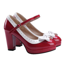 2Paires Chaussures Talons Fins Design Nœud Élégant Mode