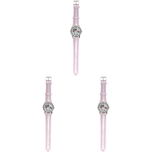 3Pièces Rose Cuir Adorable Usage 1