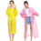 4Pièces Poncho Réutilisable Adulte Coupe-Vent Variés 9