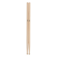 3Paires Bâtons De Batterie 5A En Érable Beige Confortables Et Solides
