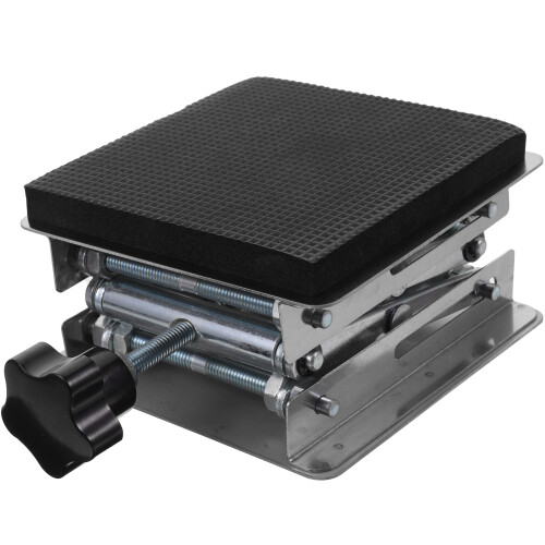 2Pièces Levage Ajustable Noir Support Laboratoire