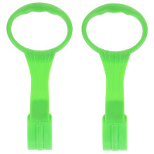 2Paires Anneaux Tirage Bébé En PP Vert Accessoires Maison