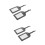 4Pièces Marqueurs PU Suspendus Ajustables Durable 11