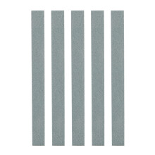 15Pièces Pierre À Polir Durable Gris Pour Usages Multiples