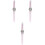 3Pièces Rose Cuir Adorable Usage 3