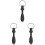 3Pièces Coupe-Percuteurs Cigare Accessoire Noir Compact 4