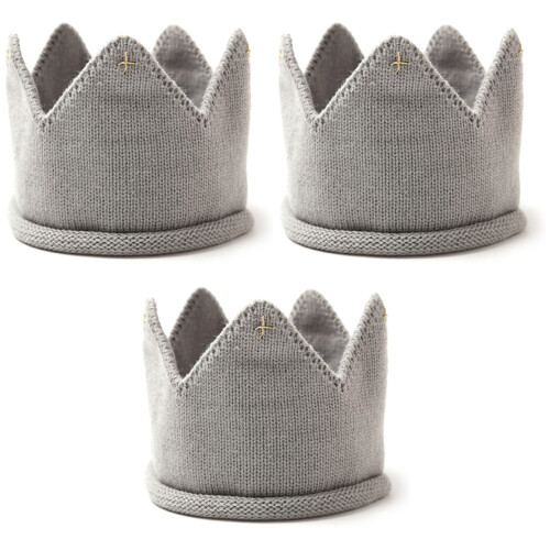 3Pièces Bonnet Bébé Tricot Mixte 2