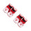 2Pièces Chaussures Bébé Brodées En Coton Bottines Chaudes Hiver 9
