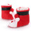 2Pièces Chaussures Bébé Brodées En Coton Bottines Chaudes Hiver 1
