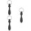 3Pièces Coupe-Percuteurs Cigare Accessoire Noir Compact 9