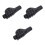 3Pièces Kit Réparation Jonction Pôle Support Noir Pour Abris 6