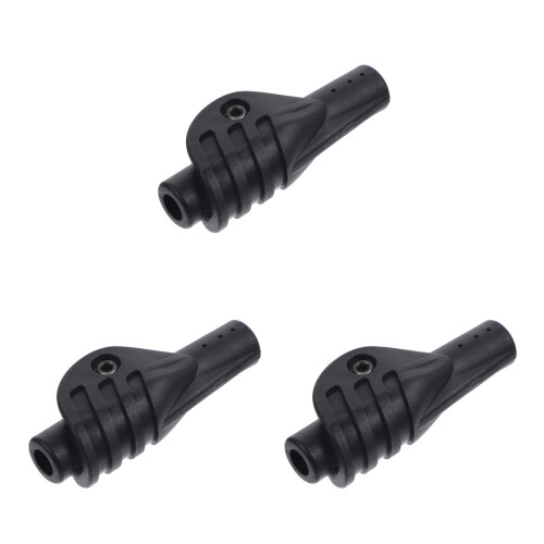 3Pièces Kit Réparation Jonction Pôle Support Noir Pour Abris 1