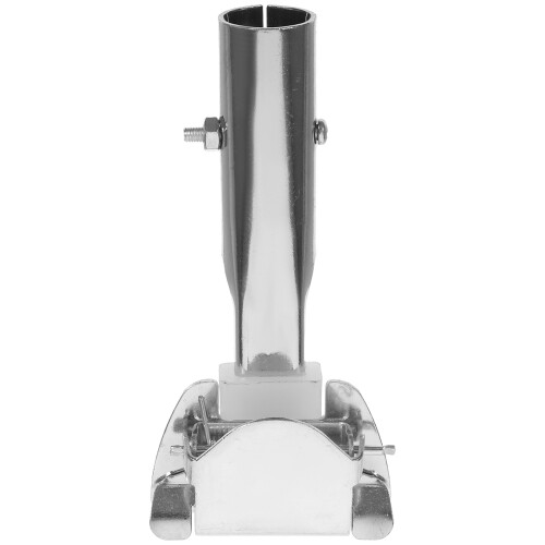 2Pièces -Balai En Acier Inoxydable Argenté Pour Fixation Solide
