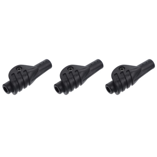 3Pièces Kit Réparation Jonction Pôle Support Noir Pour Abris 2