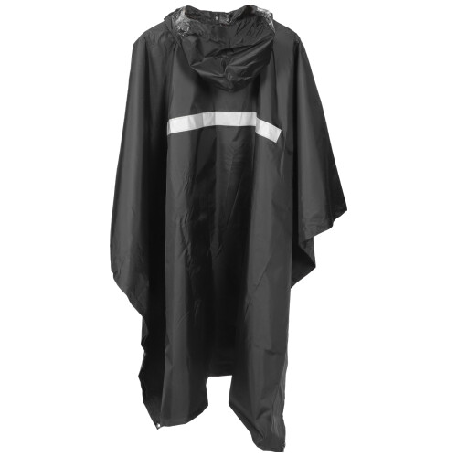 2Pièces Poncho Noir Résistant Usage