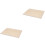 2Pièces Support À Dessin Bois Beige Robuste Stylé 3
