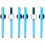 6Pièces Stylos Sublimation DIY Avec Capuchon Pratique 4