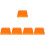 5Pièces Boîte De Rangement Orange Pour Forets Polyvalente 5
