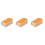 12Pièces De En Cuir PU Multicolores Pour 4