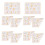 30Pièces Ensembles De Table Jetables Bébé Beige Protection Portable 1