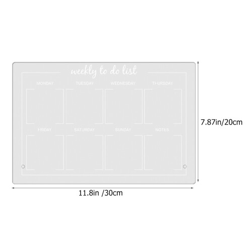 1Ensemble Tableau Transparent Multifonction Avec Stylo 2