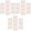 30Pièces Ensembles De Table Jetables Bébé Beige Protection Portable 5