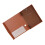 2Pièces Porte-Documents Marron PU A4 Clip Pour Et École 9