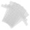 8Pièces Plaques DIY Plastique Blanches Pour Broderie Sacs 3