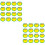 100Pièces Marques Prix Promotion En Papier Rigide Pour Commerce 7