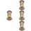 4Pièces Visionneuse Large Angle En Cuivre Pour Porte 8